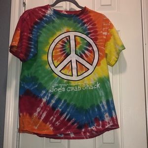 Medium tie-dye Joe’s crab shack, T-shirt